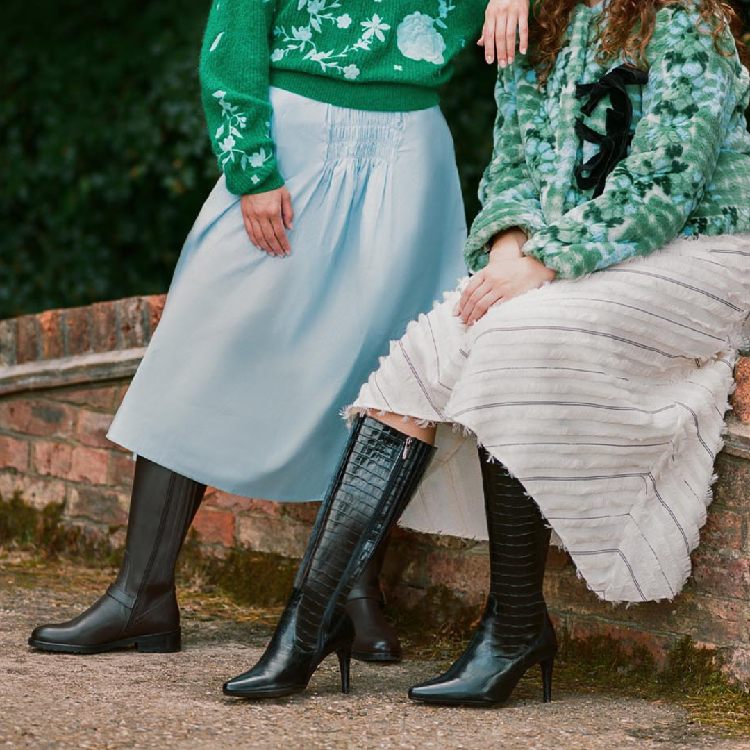 Scegliere il tacco giusto per gli stivali a polpaccio largo DuoBoots EU